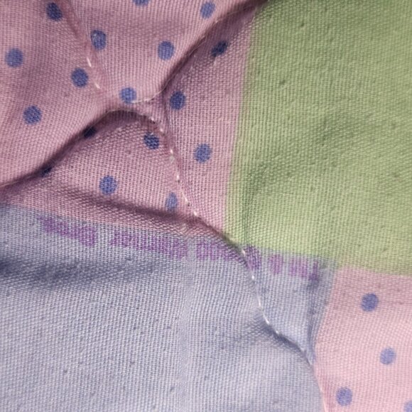 90s Tweety Bird Girls Patchwork Toddler Comforter Coverlet Blanket 37 X 58" USA - Picture 10 of 11